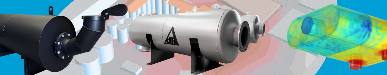 silenciador de gases de escape